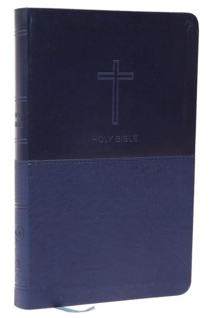 Book cover of: NKJV, Value Thinline Bible, Blue Leathersoft, Red Letter, Comfort Print. By: Thomas Thomas Nelson