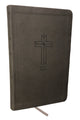 Book cover of: NKJV, Value Thinline Bible, Charcoal Leathersoft, Red Letter, Comfort Print. By: Thomas Thomas Nelson