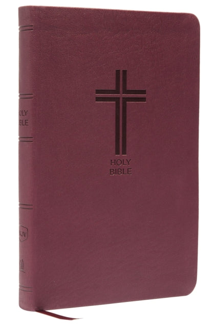 Book cover of: NKJV, Value Thinline Bible, Burgundy Leathersoft, Red Letter, Comfort Print. By: Thomas Thomas Nelson