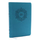 Book cover of: NKJV, Value Thinline Bible, Large Print, Turquoise Leathersoft, Red Letter, Comfort Print. By: Thomas Thomas Nelson