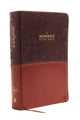 Book cover of: NKJV, The Woman's Study Bible, Leathersoft, Brown/Burgundy, Red Letter, Full-Color Edition. By: Dorothy Patterson