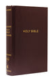 NKJV, Pew Bible, Large Print, Hardcover, Burgundy, Red Letter, Comfort Print, Holy Bible, New King James Version 9780718095635 Thomas Thomas Nelson