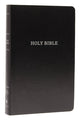 Book cover of: KJV Holy Bible: Gift and Award, Black Leather-Look, Red Letter, Comfort Print: King James Version. By: Thomas Nelson
