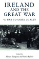 Book cover of: Ireland and the Great War. By: Adrian Gregory