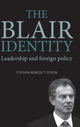 Book cover of: Blair Identity. By: Stephen Benedict Dyson