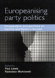 Book cover of: Europeanising Party Politics. By: Lewis, Paul G.