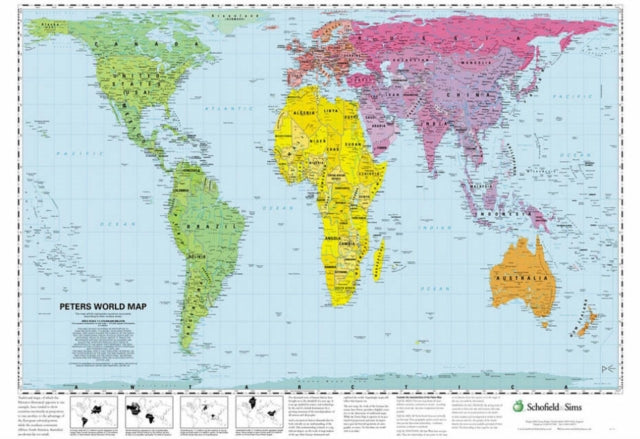 Book cover of: Peters World Map