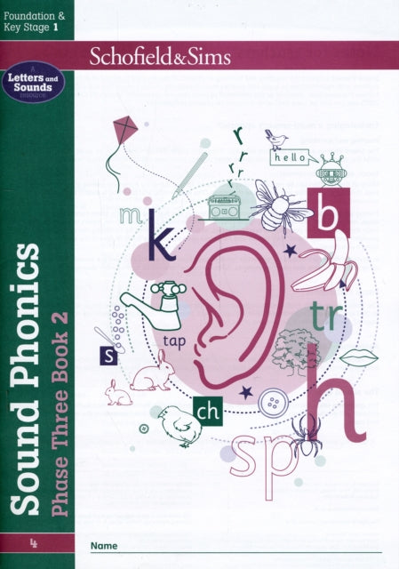 Book cover of: Sound Phonics Phase Three Book 2: EYFS/KS1, Ages 4-6