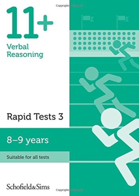 Book cover of: 11+ Verbal Reasoning Rapid Tests Book 3: Year 4, Ages 8-9