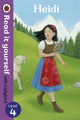 Book cover of: Heidi - Read it yourself with Ladybird. By: Ladybird Books Staff