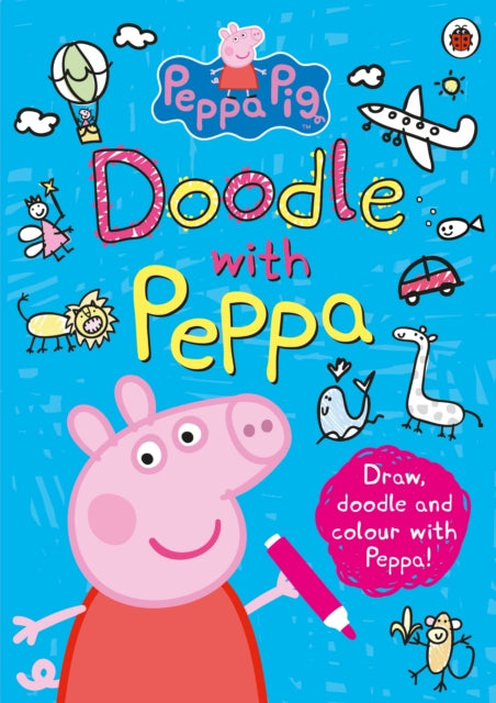 Book cover of: Peppa Pig: Doodle with Peppa. By: Ladybird