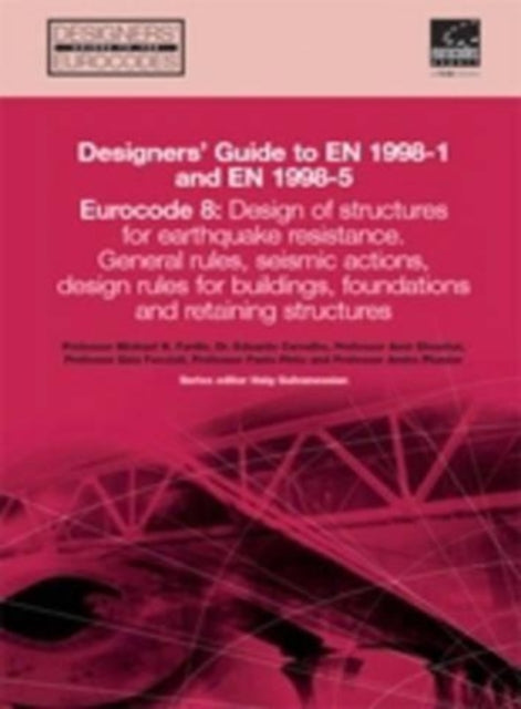 Book cover of: Designer's Guide to EN 1998-1 and 1998-5