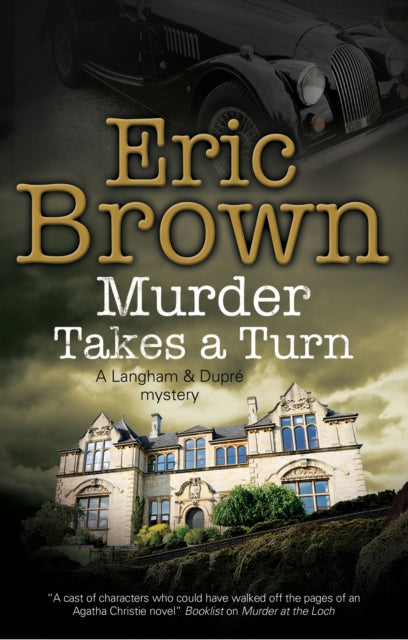 Book cover of: Murder Takes a Turn. By: Eric Brown