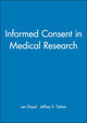 Book cover of: Informed Consent in Medical Research. By: Jeffrey Tobias