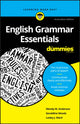 Book cover of: English Grammar Essentials For Dummies. By: Wendy M. Anderson