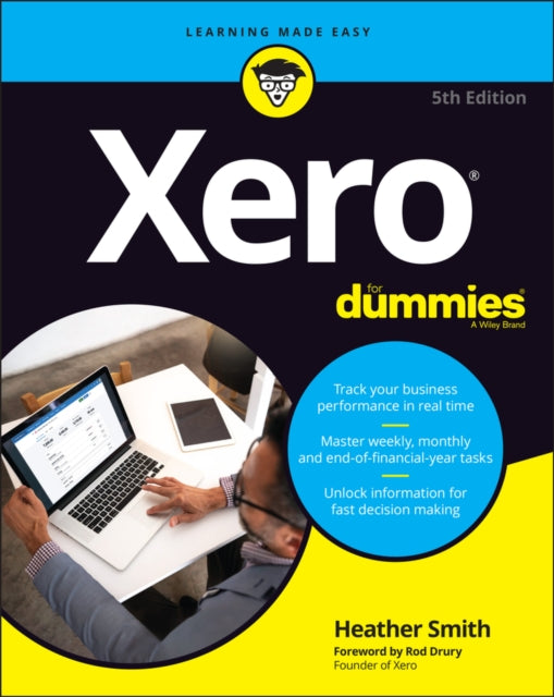 Book cover of: Xero For Dummies. By: Heather Smith