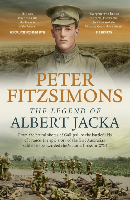 Book cover of: Legend of Albert Jacka. By: Peter FitzSimons