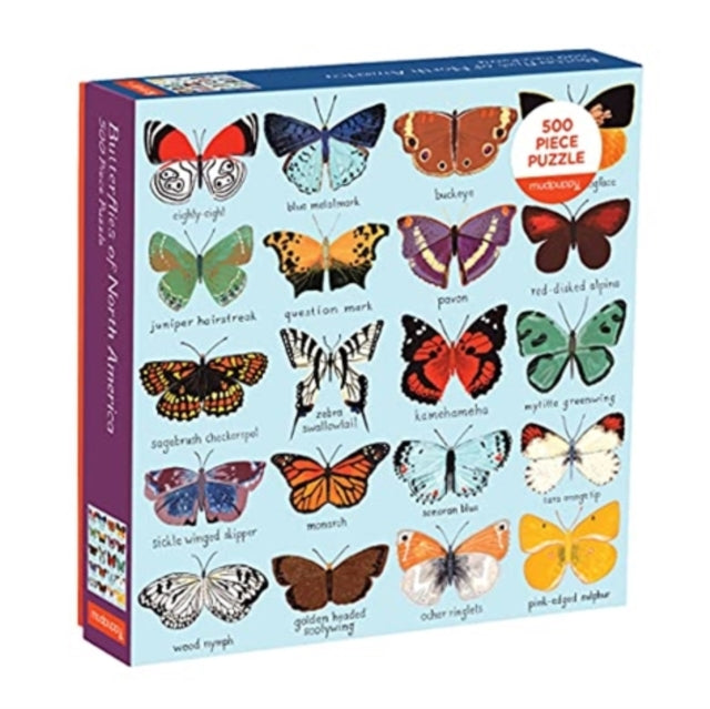 Book cover of: Butterflies of North America 500 Piece Family Puzzle