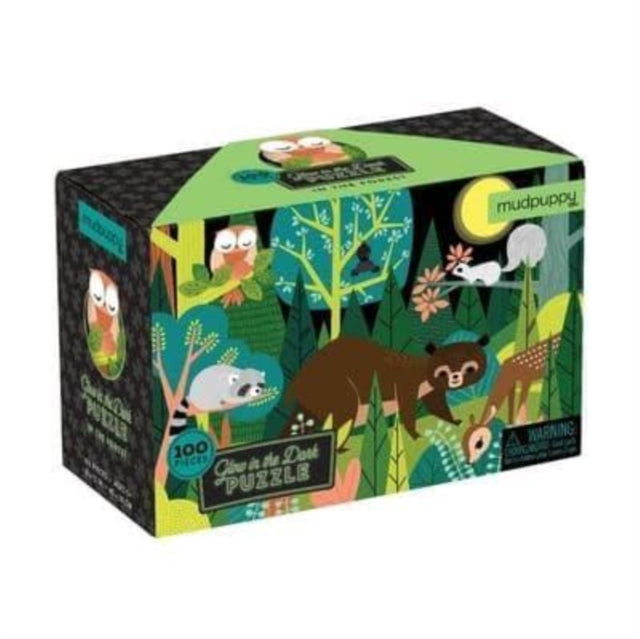 Book cover of: In The Forest Glow In The Dark Puzzle