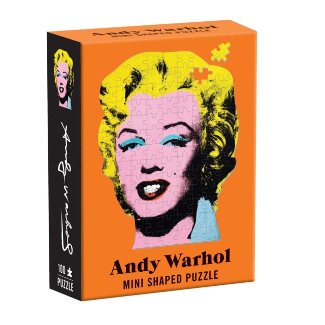 Book cover of: Andy Warhol Mini Shaped Puzzle Marilyn
