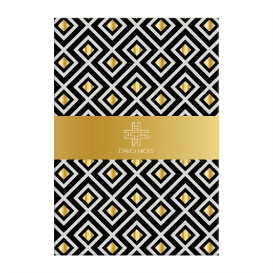 Book cover of: David Hicks-La Fiorentina (Neutrals) A5 Journal. By: Galison
