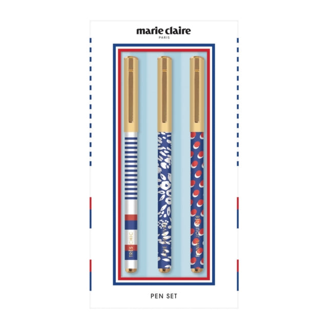 Book cover of: Marie Claire Everyday Pen Set. By: Galison