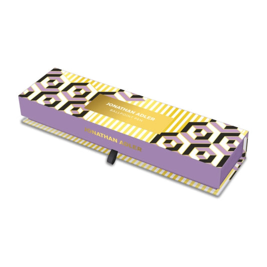 Book cover of: Jonathan Adler Versailles Hex Boxed Pen. By: Galison