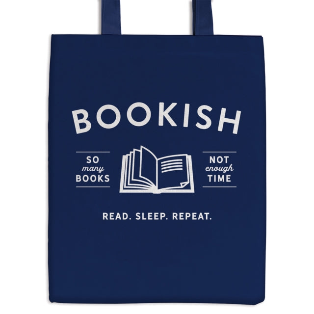 Book cover of: Bookish Canvas Tote Bag. By: Galison