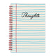 Book cover of: Thoughts 6 x 8" Wire-O Journal. By: Galison