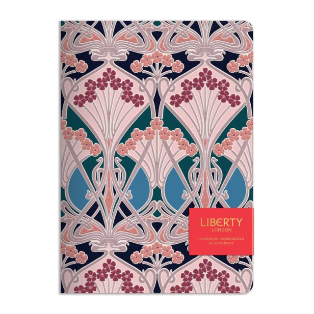 Book cover of: Liberty Ianthe Handmade B5 Embroidered Journal. By: Galison
