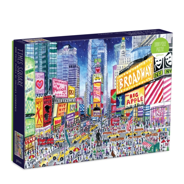 Book cover of: Michael Storrings Times Square 1000 Piece Puzzle