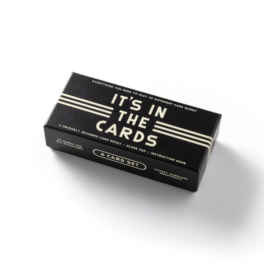 Book cover of: It’s In The Cards Playing Card Game Set