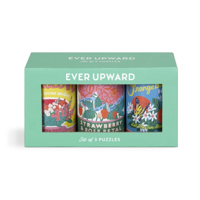 Book cover of: Ever Upward Set of 3 Puzzles in Tins