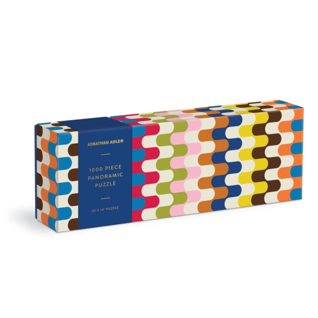 Book cover of: Jonathan Adler Bargello 1000 Piece Panoramic Puzzle