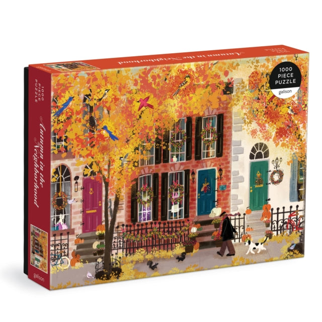 Book cover of: Autumn in the Neighborhood 1000 Piece Puzzle