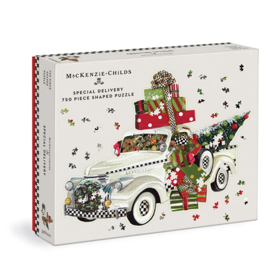 Book cover of: MacKenzie-Childs Special Delivery 750 Piece Shaped Puzzle