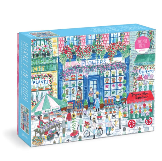 Book cover of: Michael Storrings Market in Bloom 2000 Piece Puzzle