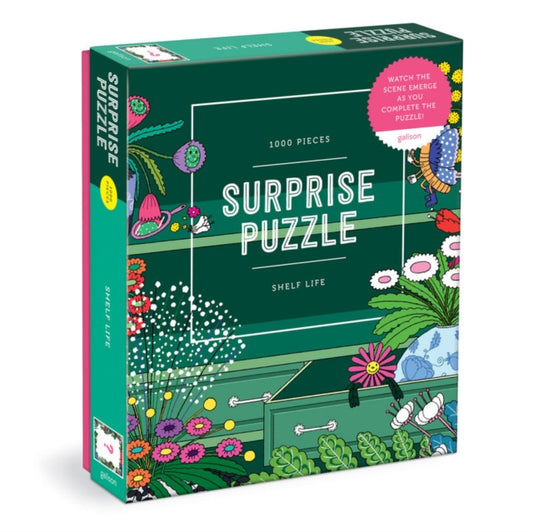 Book cover of: Shelf Life 1000 Piece Surprise Puzzle