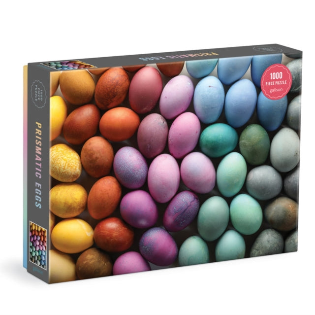 Book cover of: Prismatic Eggs 1000 Piece Puzzle