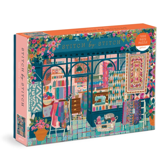Book cover of: Stitch by Stitch 1000 Piece Puzzle