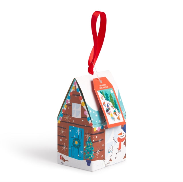 Book cover of: Winter Sledding 130 piece Puzzle Ornament