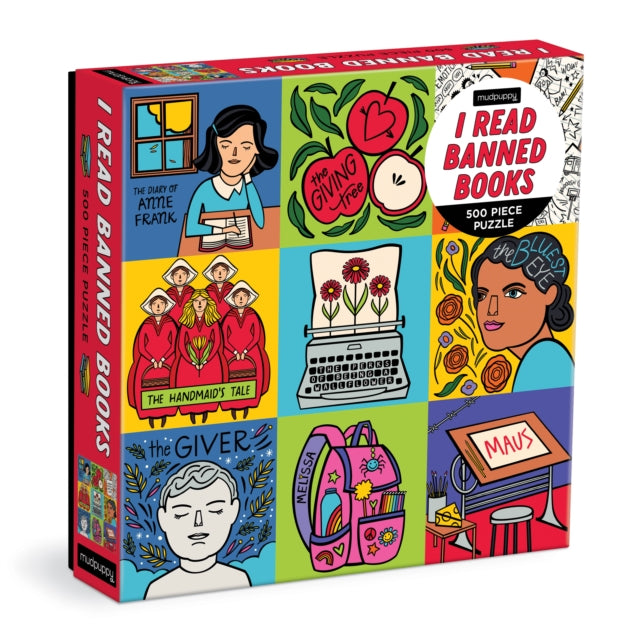Book cover of: I Read Banned Books 500 Piece Family Puzzle