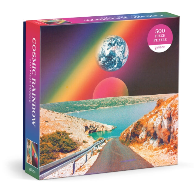 Book cover of: Cosmic Rainbow 500 Piece Puzzle