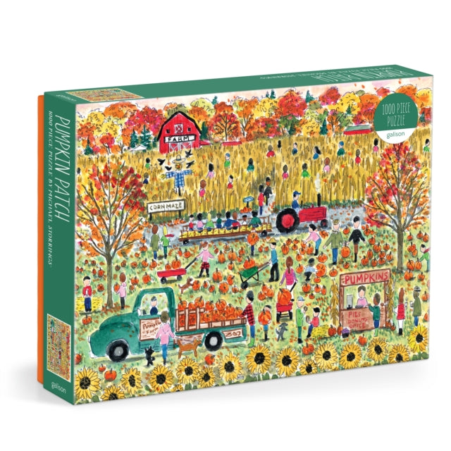 Book cover of: Michael Storrings Pumpkin Patch 1000 Piece Puzzle
