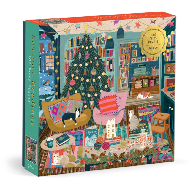 Book cover of: Season's Readings 500 Piece Foil Puzzle