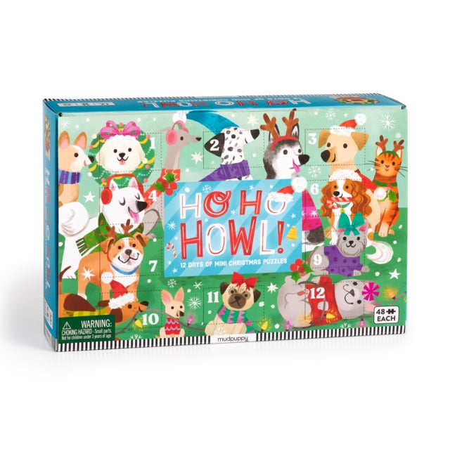 Book cover of: Ho Ho Howl! Countdown Puzzle Set