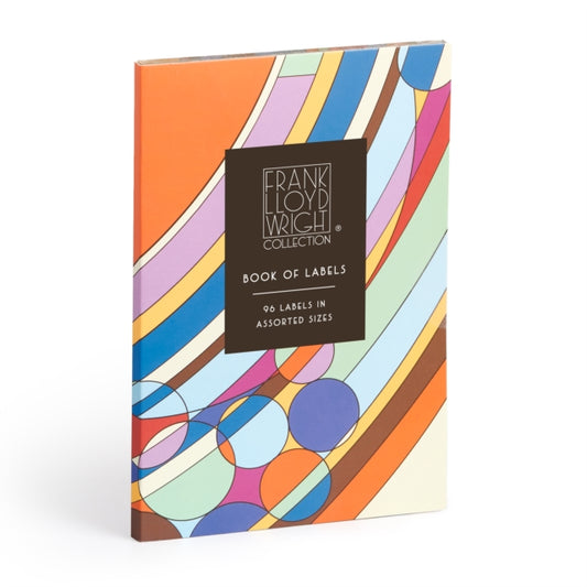Book cover of: Frank Lloyd Wright Book of Labels. By: Galison