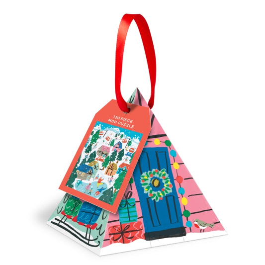Book cover of: Alpine Cottage Puzzle Ornament