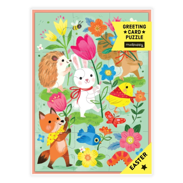 Book cover of: Hoppy Easter! Greeting Card Puzzle
