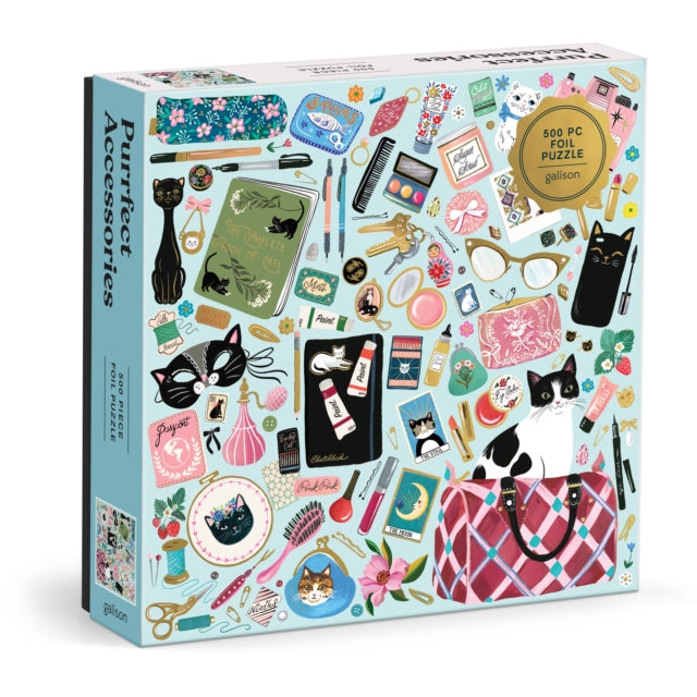 Book cover of: Purrfect Accessories 500 Piece Foil Puzzle